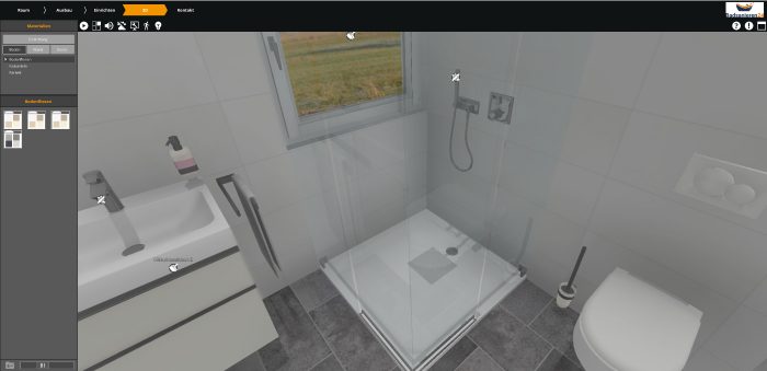 Die perfekte 3D-Badplanung: In nur vier Schritten zum neuen Traumbad 14 Begutachten Sie Ihr Ergebnis und nehmen Sie weitere Anpassungen vor