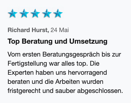 Kundenerfahrungen und Testimonials BammentalKundenerfahrungen und Testimonials 32 Badsanieren24 Bewertung 8 1