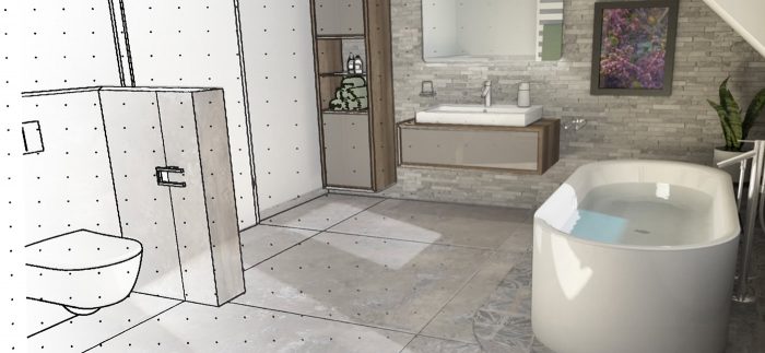 Komplettbadsanierung – Ihr Leitfaden für die perfekte Badrenovierung 9 3D-Badplanung mit Badexperten
