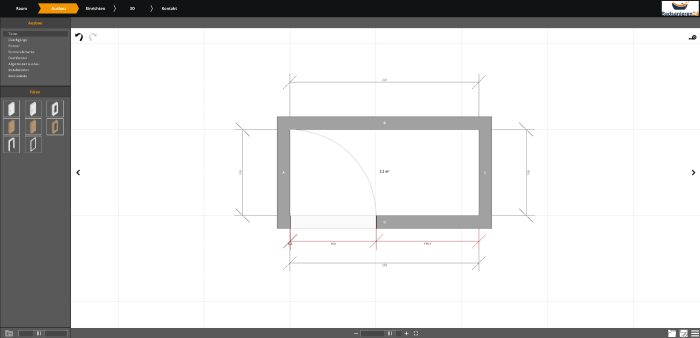 Gäste-WC renovieren: Tipps für jedermann 6 Grundriss eines typischem Raums für ein Gäste-WC