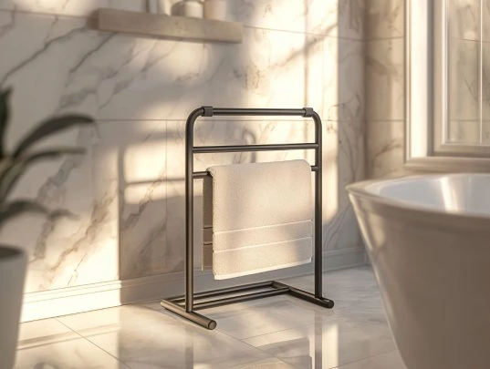 Nasse Handtücher im Bad aufhängen: Praktische Tipps für mehr Hygiene 13 Handtuchständer