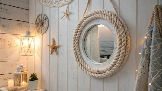 Badezimmer Deko - 5 Ideen für Ihr Bad 18 Maritimer Badezimmerspiegel