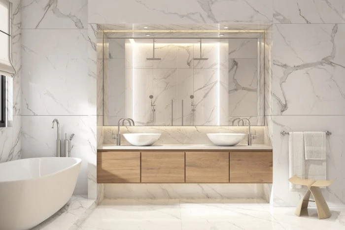 Marmor Luxus Badezimmer 1