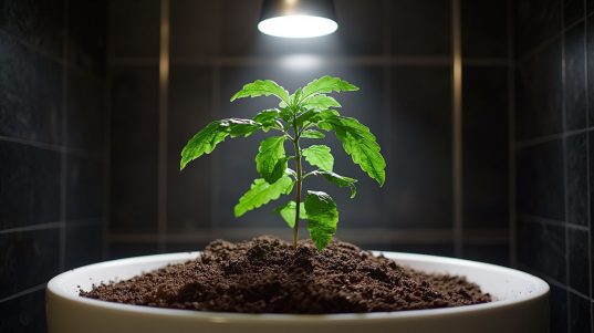 Pflanzen fürs Bad ohne Licht 1 Pflanze im Bad ohne Fenster